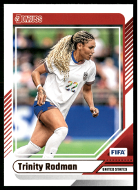 Trinity Rodman, Kartička, Panini Donruss Soccer 2024-25 , BASE