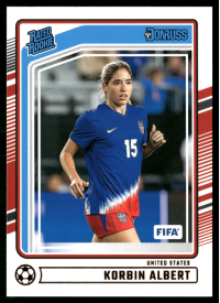 Korbin Albert, Kartička, Panini Donruss Soccer 2024-25 , BASE