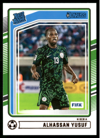 Alhassan Yusuf, Kartička, Panini Donruss Soccer 2024-25 , BASE