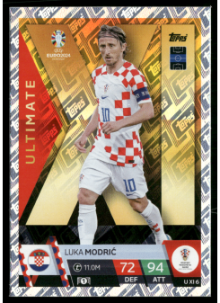 Luka Modrić, Kartička, Topps Match Attax UEFA EURO 2024, INSERT