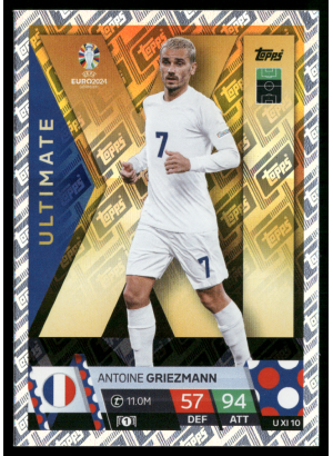 Antoine Griezmann, Kartička, Topps Match Attax UEFA EURO 2024, INSERT