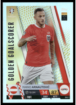 Marko Arnautović, Kartička, Topps Match Attax UEFA EURO 2024, INSERT