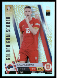Dušan Vlahović, Kartička, Topps Match Attax UEFA EURO 2024, INSERT