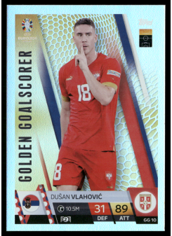 Dušan Vlahović, Kartička, Topps Match Attax UEFA EURO 2024, INSERT