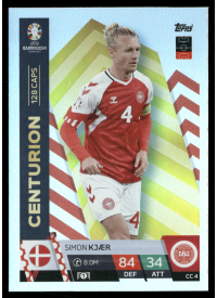 Simon Kjær, Kartička, Topps Match Attax UEFA EURO 2024, INSERT