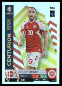 Christian Eriksen, Kartička, Topps Match Attax UEFA EURO 2024, INSERT