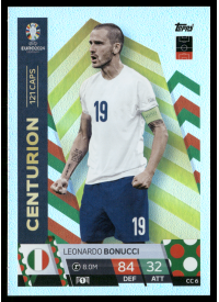 Leonardo Bonucci, Kartička, Topps Match Attax UEFA EURO 2024, INSERT