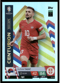 Dušan Tadić, Kartička, Topps Match Attax UEFA EURO 2024, INSERT