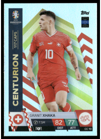 Granit Xhaka, Kartička, Topps Match Attax UEFA EURO 2024, INSERT