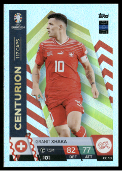 Granit Xhaka, Kartička, Topps Match Attax UEFA EURO 2024, INSERT