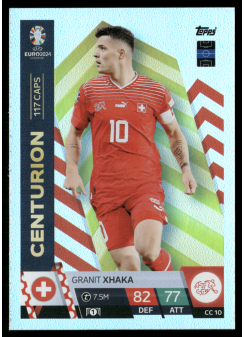 Granit Xhaka, Kartička, Topps Match Attax UEFA EURO 2024, INSERT