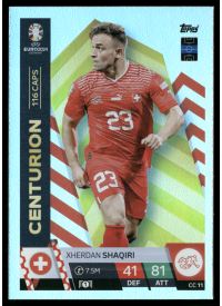 Xherdan Shaqiri, Kartička, Topps Match Attax UEFA EURO 2024, INSERT
