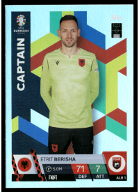 Etrit Berisha, Kartička, Topps Match Attax UEFA EURO 2024, BASE