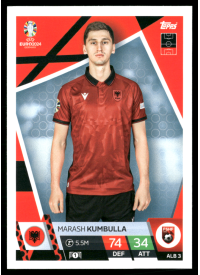 Marash Kumbulla, Kartička, Topps Match Attax UEFA EURO 2024, BASE