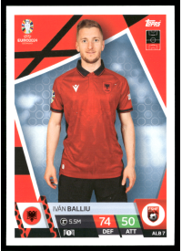 Iván Balliu, Kartička, Topps Match Attax UEFA EURO 2024, BASE
