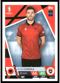 Klaus Gjasula, Kartička, Topps Match Attax UEFA EURO 2024, BASE