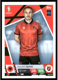 Taulant Seferi, Kartička, Topps Match Attax UEFA EURO 2024, BASE