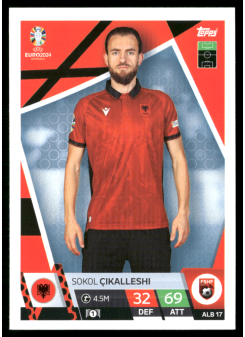 Sokol Cikalleshi, Kartička, Topps Match Attax UEFA EURO 2024, BASE