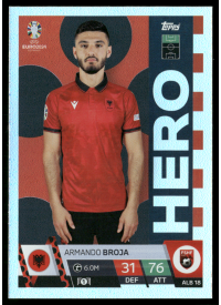 Armando Broja, Kartička, Topps Match Attax UEFA EURO 2024, BASE