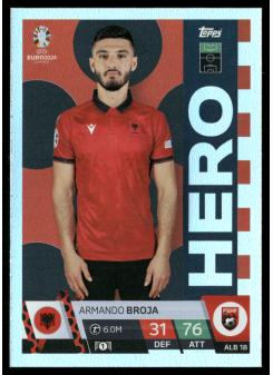 Armando Broja, Kartička, Topps Match Attax UEFA EURO 2024, BASE