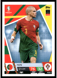 Pepe, Kartička, Topps Match Attax UEFA EURO 2024, BASE