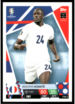 Ibrahima Konaté, Kartička, Topps Match Attax UEFA EURO 2024, BASE