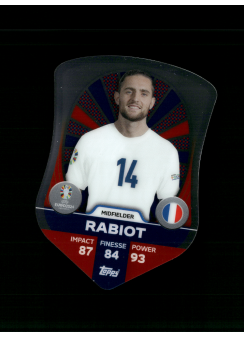 Adrien Rabiot, Kartička, Topps Match Attax UEFA EURO 2024, INSERT
