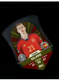 Dani Olmo, Kartička, Topps Match Attax UEFA EURO 2024, INSERT