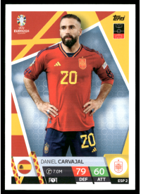 Daniel Carvajal, Kartička, Topps Match Attax UEFA EURO 2024, BASE