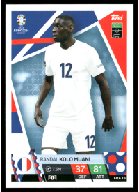 Randal Kolo Muani, Kartička, Topps Match Attax UEFA EURO 2024, BASE