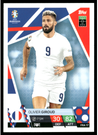 Olivier Giroud, Kartička, Topps Match Attax UEFA EURO 2024, BASE