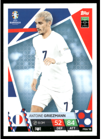 Antoine Griezmann, Kartička, Topps Match Attax UEFA EURO 2024, BASE