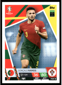 Gonçalo Ramos, Kartička, Topps Match Attax UEFA EURO 2024, BASE
