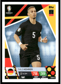 Thilo Kehrer, Kartička, Topps Match Attax UEFA EURO 2024, BASE