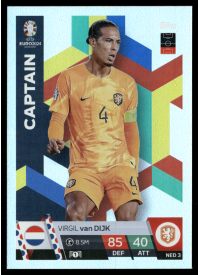 Virgil van Dijk, Kartička, Topps Match Attax UEFA EURO 2024, BASE