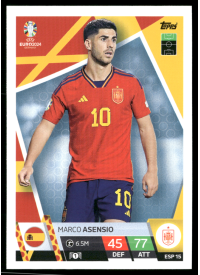 Marco Asensio, Kartička, Topps Match Attax UEFA EURO 2024, BASE