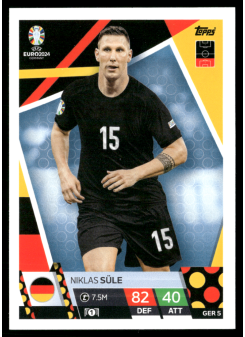 Niklas Süle, Kartička, Topps Match Attax UEFA EURO 2024, BASE