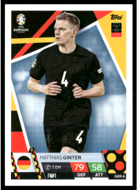 Matthias Ginter, Kartička, Topps Match Attax UEFA EURO 2024, BASE