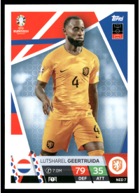 Lutsharel Geertruida, Kartička, Topps Match Attax UEFA EURO 2024, BASE