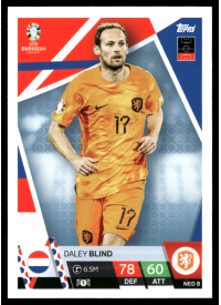 Daley Blind, Kartička, Topps Match Attax UEFA EURO 2024, BASE