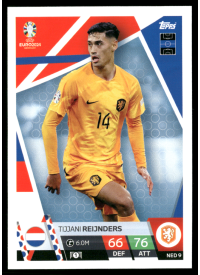 Tijjani Reijnders, Kartička, Topps Match Attax UEFA EURO 2024, BASE