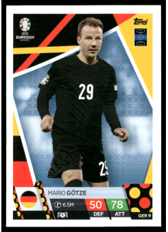 Mario Götze, Kartička, Topps Match Attax UEFA EURO 2024, BASE