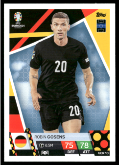 Robin Gosens, Kartička, Topps Match Attax UEFA EURO 2024, BASE