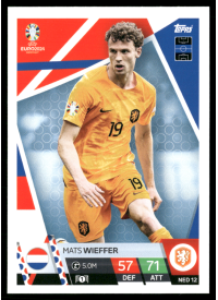 Mats Wieffer, Kartička, Topps Match Attax UEFA EURO 2024, BASE