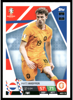 Mats Wieffer, Kartička, Topps Match Attax UEFA EURO 2024, BASE