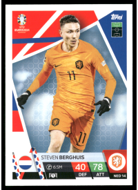 Steven Berghuis, Kartička, Topps Match Attax UEFA EURO 2024, BASE