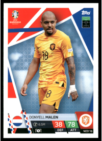 Donyell Malen, Kartička, Topps Match Attax UEFA EURO 2024, BASE
