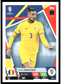 Radu Drăgușin, Kartička, Topps Match Attax UEFA EURO 2024, BASE