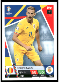 Nicușor Bancu, Kartička, Topps Match Attax UEFA EURO 2024, BASE