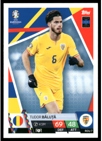 Tudor Băluţă, Kartička, Topps Match Attax UEFA EURO 2024, BASE